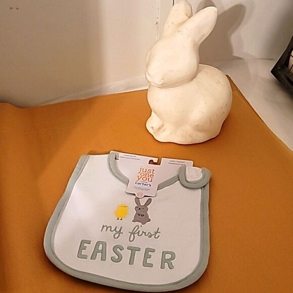 Carters My First Easter Bib - Picture 1 of 4